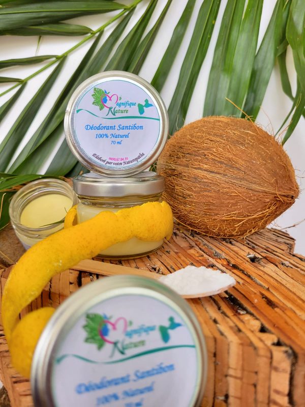 Déodorant "Santibon" orange amère et palmarosa – Image 2