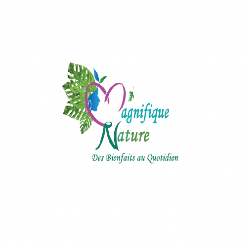 logo magnifiquenature avec fond transparent